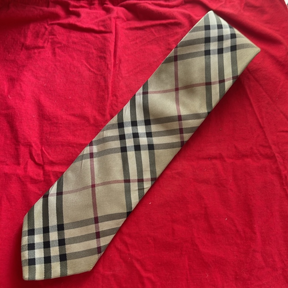 Burberry Tie Nova Check - Picture 2 of 5